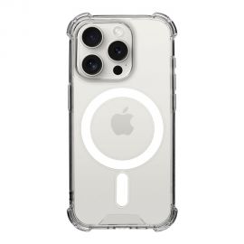 Skaidrus dėklas Apple Iphone 15 Pro "Tactical MagForce Plyo"