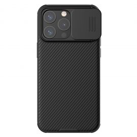 Juodas dėklas Apple iPhone 15 Pro "Nillkin Camshield"
