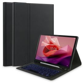 Juodas dėklas Lenovo Tab P12 12.7 TB-370 "Tech-Protect SC Pen+Keyboard"