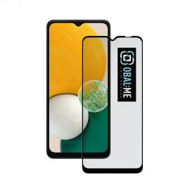 Juodas apsauginis ekrano stikliukas Samsung Galaxy A13 5G "OBAL:ME 5D Glass Screen Protector"