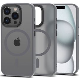 Titano matinės spalvos dėklas Apple Iphone 15 Pro "Tech-Protect Magmat Magsafe"