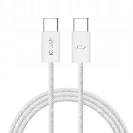 Baltas kabelis "TECH-PROTECT ULTRABOOST CLASSIC TYPE-C CABLE PD60W/3A 200CM"