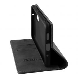 Juodas atverčiamas dėklas Tactical Xproof telefonui Honor 90 Lite