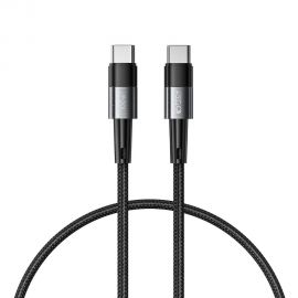 Pilkas kabelis Baseus TECH-PROTECT ULTRABOOST TYPE-C CABLE PD100W/5A 25CM