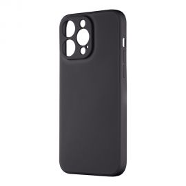 Juodas matinis dėklas Apple iPhone 15 Pro Max "OBAL:ME Matte TPU"