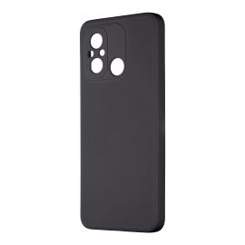 Juodas matinis dėklas Xiaomi Redmi 12C "OBAL:ME Matte TPU"