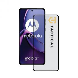 Juodas apsauginis stiklas telefonui Motorola G84 5G "Tactical Glass Shield 5D"