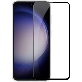 Juodas apsauginis grūdintas stiklas Nillkin Tempered Glass 2.5D CP+ PRO telefonui Samsung Galaxy S23 FE