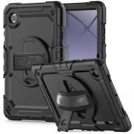 Juodas dėklas Samsung Galaxy Tab A9 PLUS 11.0 X210 / X215 / X216 "Tech-Protect Solid 360"