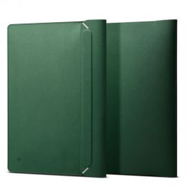 Žalias dėklas nešiojamam kompiuteriui "Spigen Valentinus Sleeve Laptop 15-16"