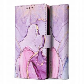 Marmurinis atverčiamas dėklas Samsung Galaxy A25 5G "Tech-Protect Wallet"