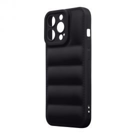 Juodas dėklas OBAL:ME Puffy telefonui Apple iPhone 13 Pro