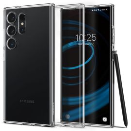 Skaidrus dėklas Samsung Galaxy S24 Ultra "Spigen Liquid Crystal"