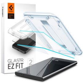 Skaidrus apsauginis stikliukas Samsung Galaxy S24 Ultra "Spigen Glas.Tr Ez Fit" 2vnt