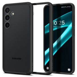 Juodas matinis dėklas Samsung Galaxy S24 Plus "Spigen Ultra Hybrid"