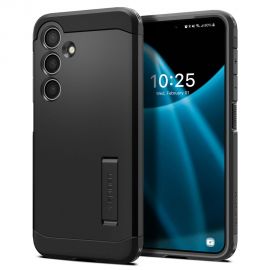 Juodas dėklas Samsung Galaxy S24 "Spigen Tough Armor"