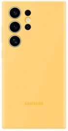 Geltonas originalus dėklas Samsung Galaxy S24 Ultra "EF-PS928TYE Silicone Cover"