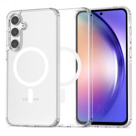 Skaidrus dėklas Samsung Galaxy A55 5G "Tech-Protect FlexAir Hybrid Magsafe"