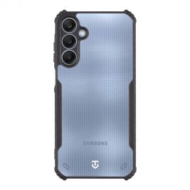 Skaidrus-juodas dėklas Tactical Quantum Stealth telefonui Samsung Galaxy A25 5G
