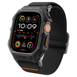 Juoda matinė apyrankė Apple Watch Ultra 1 / 2 (49mm) "Spigen Lite Fit Pro"