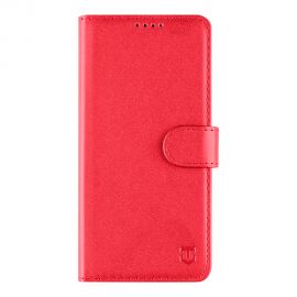 Raudonas atverčiamas dėklas Tactical Field Notes telefonui Xiaomi Redmi Note 13 Pro Plus 5G