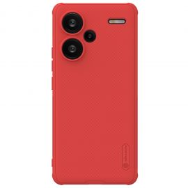 Raudonas plastikinis dėklas Xiaomi Redmi Note 13 Pro Plus 5G "Nillkin Super Frosted Shield"