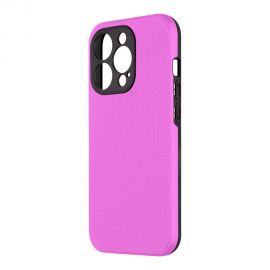 Purpurinis dėklas OBAL:ME NetShield telefonui Apple iPhone 14 Pro
