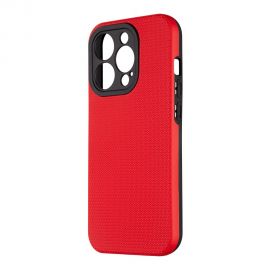 Raudonas dėklas OBAL:ME NetShield telefonui Apple iPhone 15 Pro
