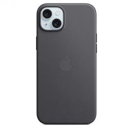Juodas originalus dėklas MT423ZM/A FineWoven Magsafe telefonui Apple Iphone 15 Plus