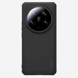 Juodas dėklas Nillkin Super Frosted PRO Magnetic telefonui Xiaomi 14 Ultra