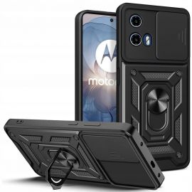 Juodas dėklas Motorola Moto G24 / G24 Power / G04 "Tech-Protect Camshield Pro"