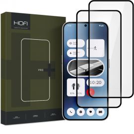 Juodas apsauginis ekrano stikliukas Nothing Phone 2A "Hofi Glass Pro+ 2-Pack"
