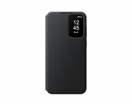 Juodas originalus dėklas EF-ZA556CBE Smart View telefonui Samsung Galaxy A55 5G