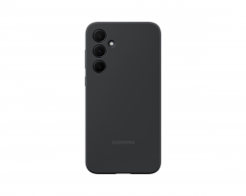 Juodas originalus dėklas EF-PA356TBE Silicone Cover telefonui Samsung Galaxy A35 5G
