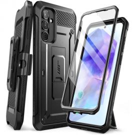 Juodas dėklas Samsung Galaxy A55 5G "Supcase Unicorn Beetle Pro"