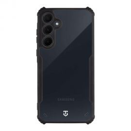 Skaidrus-juodas dėklas Tactical Quantum Stealth telefonui Samsung Galaxy A35 5G