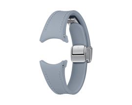 Mėlyna originali ET-SHR93SLE apyrankė Samsung Galaxy Watch 6/6 Classic D-Buckle Leather Strap (Vegan) S/M