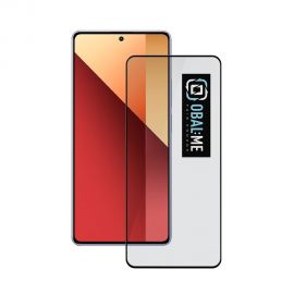 Juodas apsauginis ekrano stikliukas Xiaomi Redmi Note 13 Pro 4G / 5G "OBAL:ME 5D Glass Screen Protector"