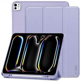 Violetinis dėklas Apple Ipad Pro 13 7 / 2024 "Tech-Protect SC Pen"