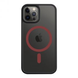 Juodas-raudonas dėklas Apple Iphone 12 / 12 Pro "Tactical MagForce Hyperstealth 2.0mm"