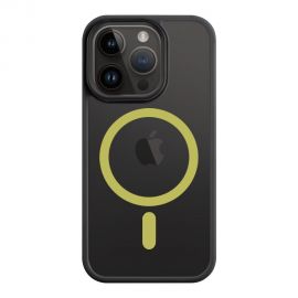 Juodas-geltonas dėklas Apple Iphone 14 Pro Max "Tactical MagForce Hyperstealth 2.0mm"