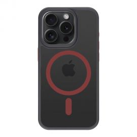 Juodas-raudonas dėklas Apple Iphone 15 Pro "Tactical MagForce Hyperstealth 2.0mm"