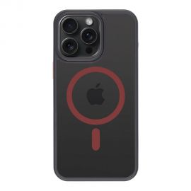 Juodas-raudonas dėklas Apple Iphone 15 Pro Max "Tactical MagForce Hyperstealth 2.0mm"