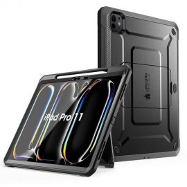 Juodas dėklas Apple Ipad Pro 11 5 / 2024 "Supcase Unicorn Beetle Pro"