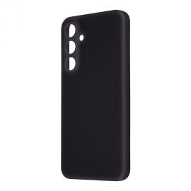 Juodas matinis dėklas Samsung Galaxy A35 5G "OBAL:ME Matte TPU"
