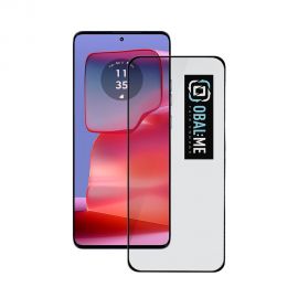 Juodas apsauginis ekrano stikliukas Motorola Edge 50 Pro "OBAL:ME 5D Glass Screen Protector"