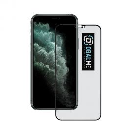 Juodas apsauginis ekrano stikliukas Apple iPhone 11 Pro / XS / X  "OBAL:ME Privacy 5D Glass Screen Protector"