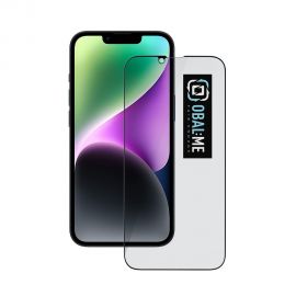 Juodas apsauginis ekrano stikliukas Apple iPhone 13 / 13 Pro / 14 / 16E "OBAL:ME Privacy 5D Glass Screen Protector"