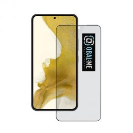 Juodas apsauginis ekrano stikliukas Samsung Galaxy S22 "OBAL:ME Privacy 5D Glass Screen Protector"