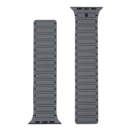 Pilka-oranžinė apyrankė Tactical MagBand skirta Apple Watch 42/44/45/49 